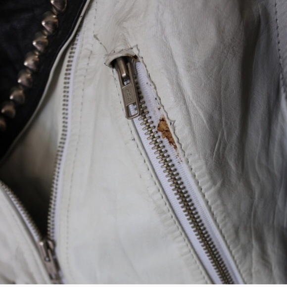 Vintage Punk Rock Studded Moto Jacket - Picture 4 of 4